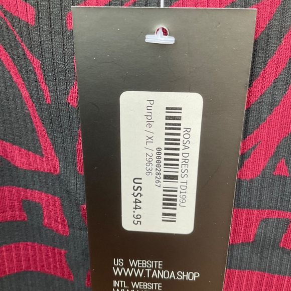NWT TANOA Women’s Fitted Dress - Picture 5 of 8